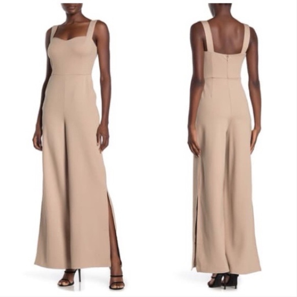 Love by Design Vienna Split Leg Jumpsuit Size Large